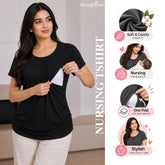 Nursing T-Shirt – Easy Breastfeeding Access