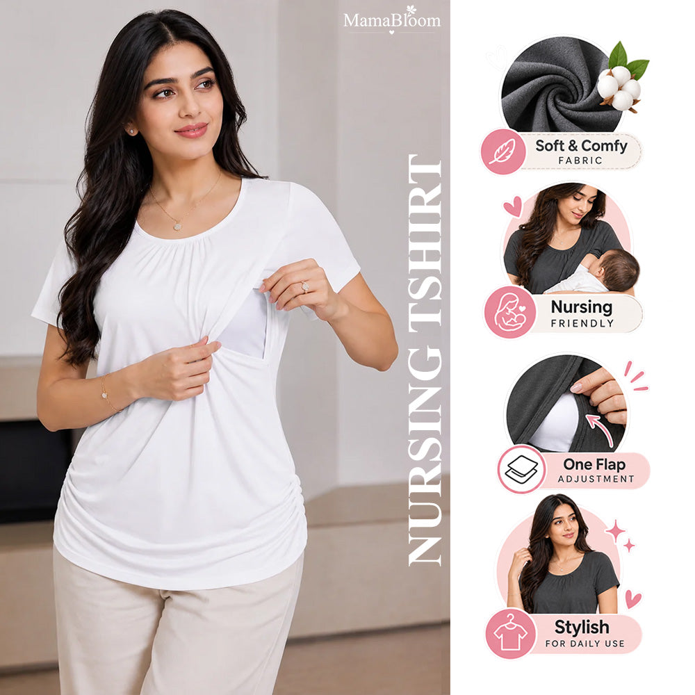 Nursing T-Shirt – Easy Breastfeeding Access